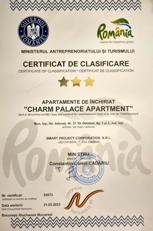 Charm 2 Palas Apartment Iasi Luaran gambar
